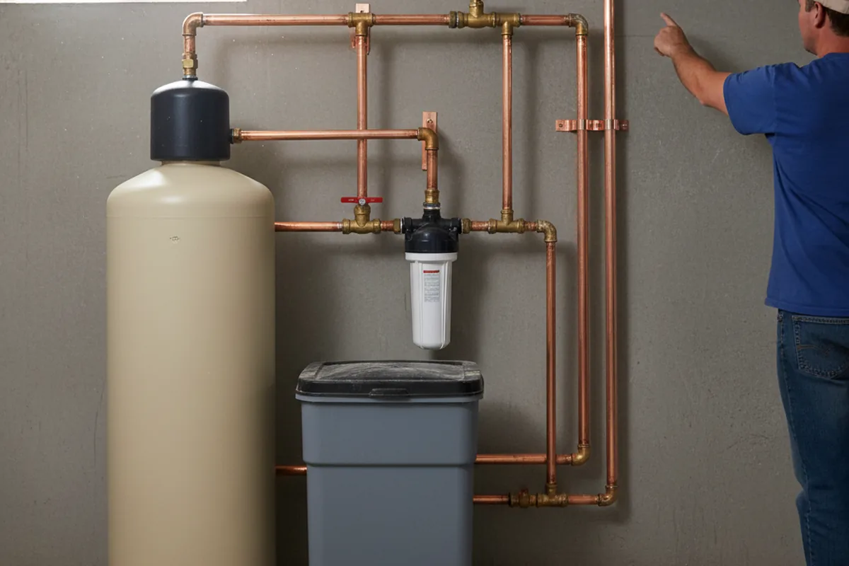 Whole-house water treatment system installed in Somerset